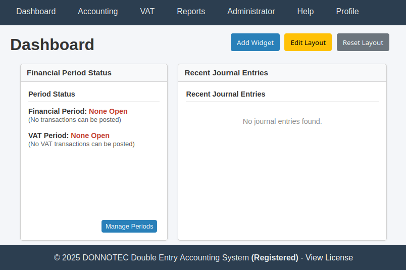 DONNOTEC Dashboard