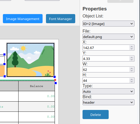 PDF Parameters Dialog