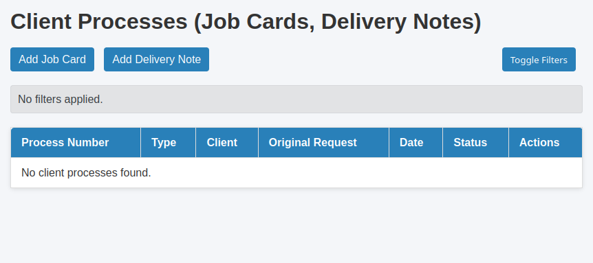 Converting to a Job Card